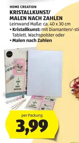 Hofer Home Creation Kristallkunst/Malen nach Zahlen Angebot
