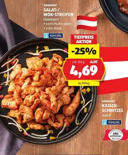 Hofer Sonnhof Salat-/Wok-Streifen Angebot