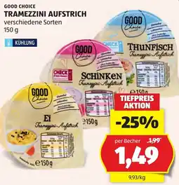 Hofer Good Choice Tramezzini Aufstrich Angebot