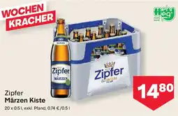 MPreis Zipfer Märzen Kiste Angebot