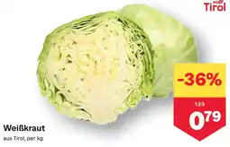 MPreis Weißkraut aus Tirol Angebot