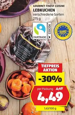 Hofer Gourmet finest cuisine lebkuchen Angebot