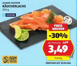 Hofer Almare Seafood Räucherlachs Angebot