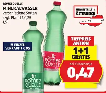 Mineralwasser Romer Quelle