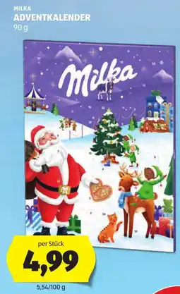 Hofer Milka Adventkalender Angebot