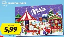 Hofer Milka Naps Adventkalender Angebot