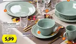 Hofer Crofton Vintage Geschirr Angebot