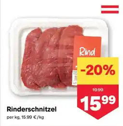 MPreis Rinderschnitzel Angebot