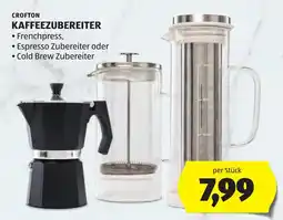 Hofer Crofton Kaffeezubereiter Angebot