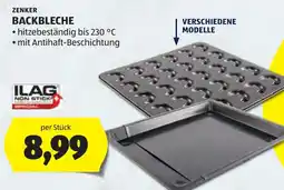 Hofer Zenker Backbleche Angebot