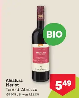 MPreis Alnatura Merlot Terre d'Abruzzo Angebot