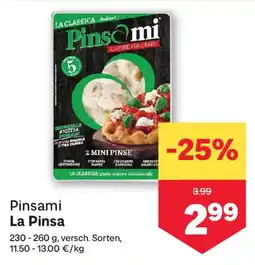 MPreis Pinsami La Pinsa Angebot