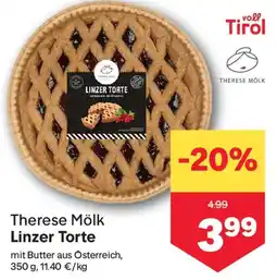 MPreis Therese Mölk Linzer Torte Angebot
