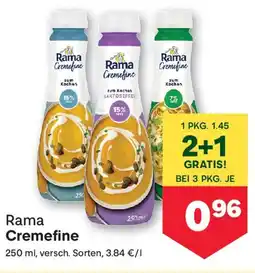 MPreis Rama Cremefine Angebot