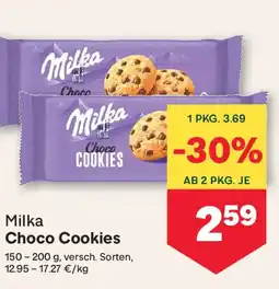 MPreis Milka Choco Cookies Angebot