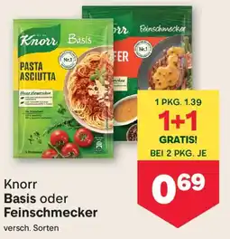 MPreis Knorr Basis oder Feinschmecker Angebot