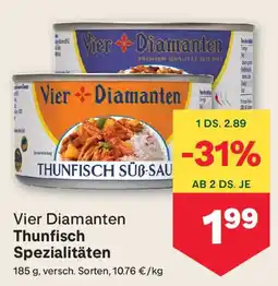 MPreis Vier Diamanten Thunfisch Spezialitäten Angebot