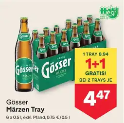 MPreis Gösser Märzen Tray Angebot