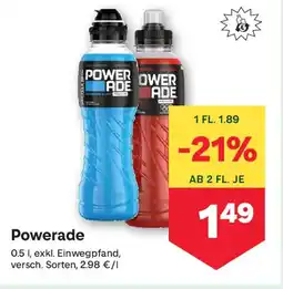 MPreis Powerade Angebot