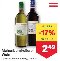 MPreis Aichenbergkellerei Wein Angebot