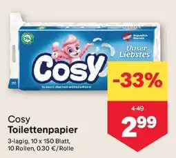 MPreis Cosy Toilettenpapier Angebot