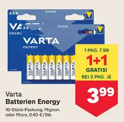 MPreis Varta Batterien Energy Angebot