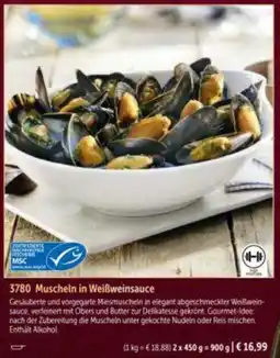 Bofrost 3780 Muscheln in Weißweinsauce Angebot