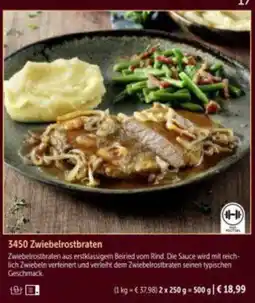 Bofrost 3450 Zwiebelrostbraten Angebot