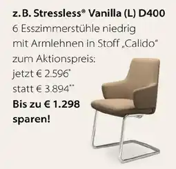Rutar Stressless® Vanilla (L) D400 Angebot