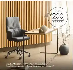 Rutar Stressless® Mint (L) Home Office hoch mit Armlehnen Angebot