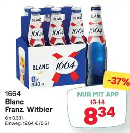 MPreis 1664 Blanc Franz. Witbier Angebot