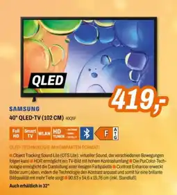 Expert Samsung 40" QLED-TV (102 CM) 40Q5F Angebot