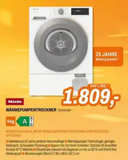 Expert Miele Wärmepumpentrockner TK740H WP Angebot