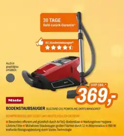 Expert Miele Bodenstaubsauger Blizzard CX1 Powerline SKRF5 Mangorot Angebot