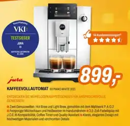 Expert Jura Kaffeevollautomat E6 Piano White Angebot