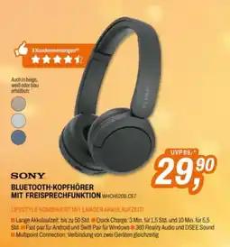 Expert Sony Bluetooth-Kopfhörer mit Freisprechfunktion Angebot