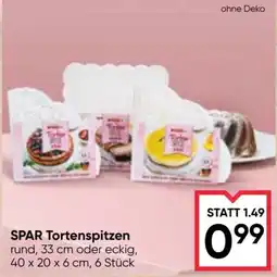 Maximarkt SPAR Tortenspitzen Angebot