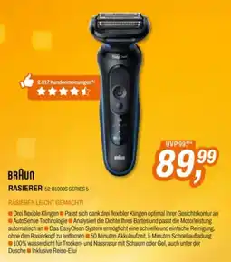 Expert BRAUN RASIERER 52-B1000S SERIES 5 Angebot