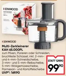 Maximarkt Kenwood Multi-Zerkleinerer KAH 65.000PL Angebot