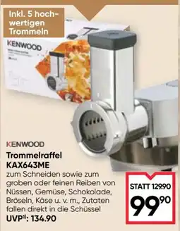 Maximarkt Kenwood Trommelraffel KAX643ME Angebot