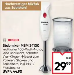 Maximarkt BOSCH Stabmixer MSM 24100 Angebot