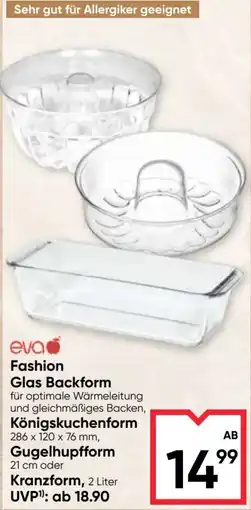 Maximarkt eva Fashion Glas Backform Angebot