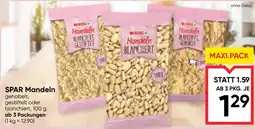 Maximarkt SPAR Mandeln Angebot