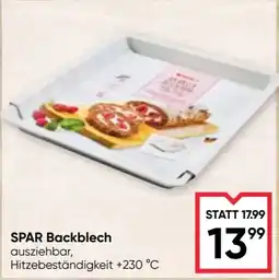Maximarkt SPAR Backblech Angebot