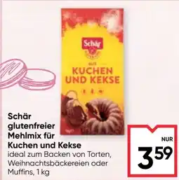 Maximarkt Schär glutenfreier Mehlmix für Kuchen und Kekse Angebot