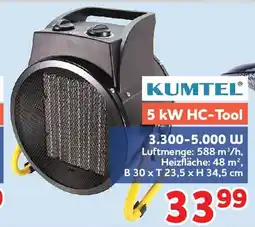 Center Shop Kumtel 5 kW HC-Tool Angebot