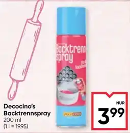 Maximarkt Decocino's Backtrennspray Angebot