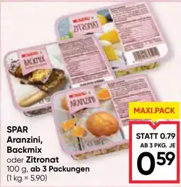Maximarkt Aranzini, Backmix oder Zitronat Angebot