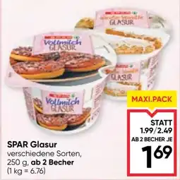 Maximarkt SPAR Glasur Angebot