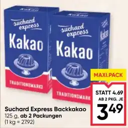 Maximarkt Suchard Express Backkakao Angebot